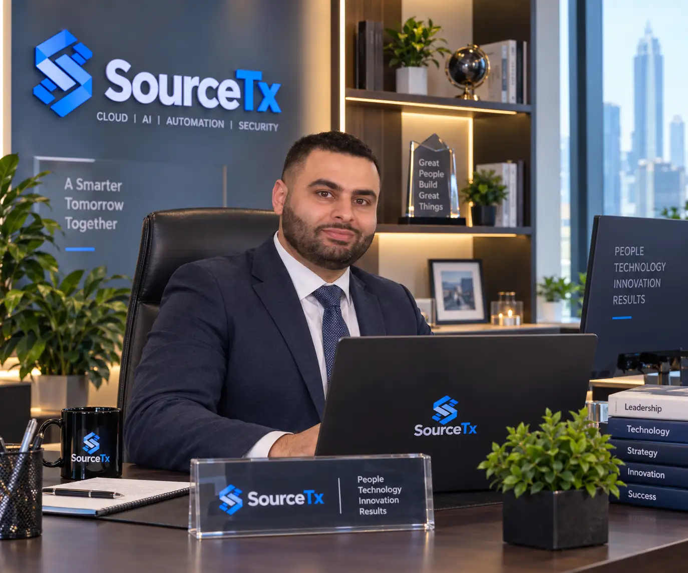 Ahmad Gheith, Head of Business Development at SourceTX