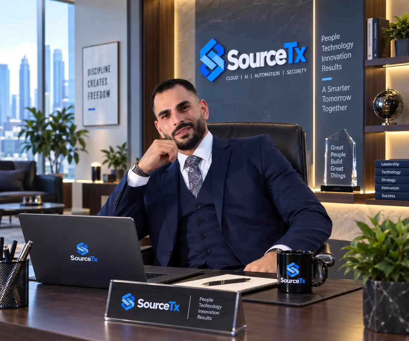 Hussein Gheith, Director of Data & AI at SourceTX